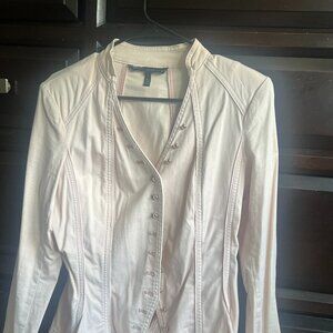 White House Black Market Jacket Pink Size 8